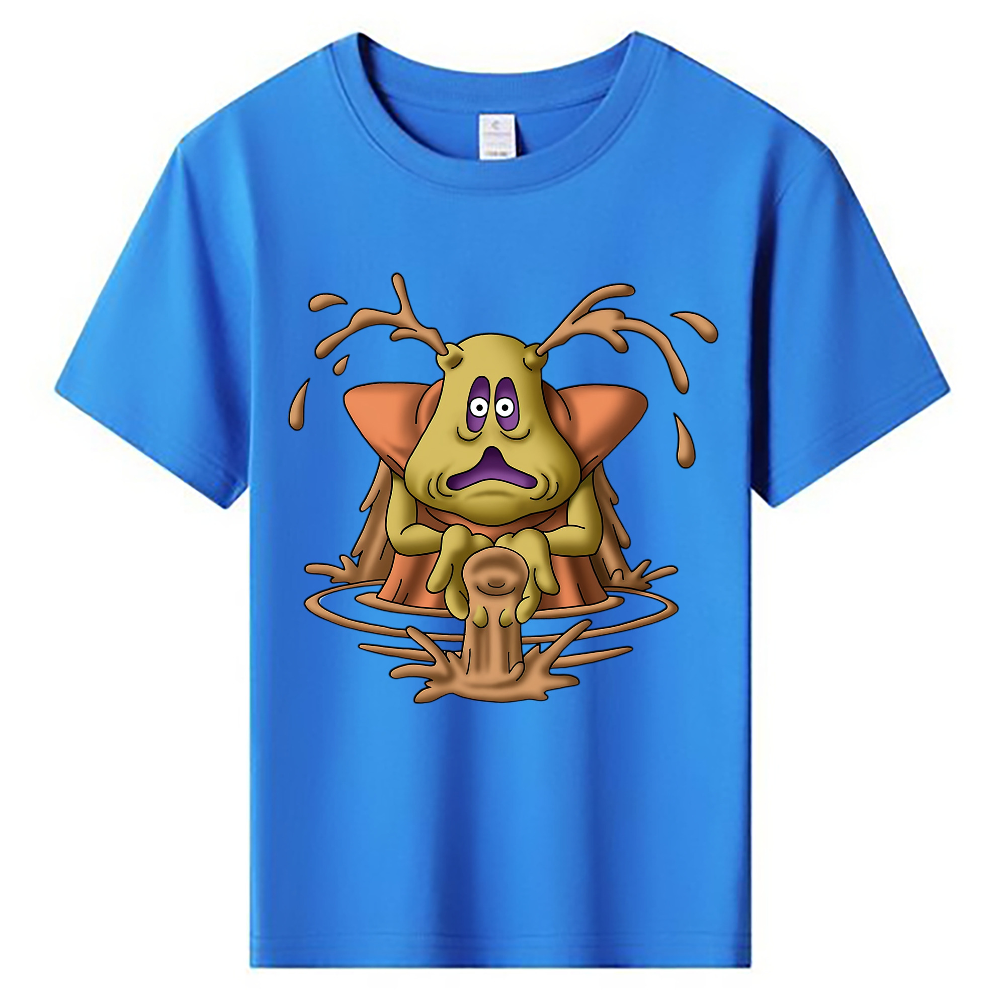 （画像用） ドラゴンクエスト Doragon Kuesuto Dragon Quest 綿100％キッズTシャツ（フロントプリント）
